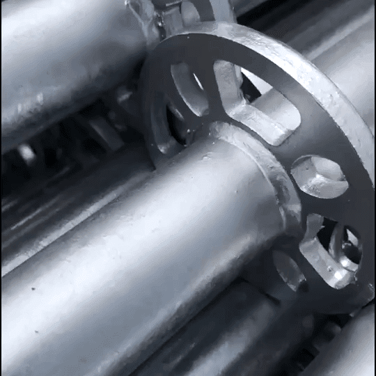 The Ringlock scaffolding details