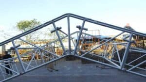 Aluminium keder roof