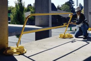 Figure 2 - Portable Guardrail System