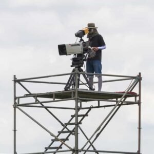 Figure 3 - Scaffoldings Used To Get A Better View For Sports Media Entertainment
