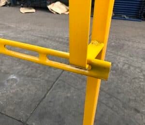 parapet guardrail systems detail 4