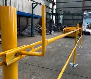 parapet guardrail systems detail 3