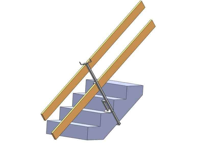 Parapet Clamp for Staiway