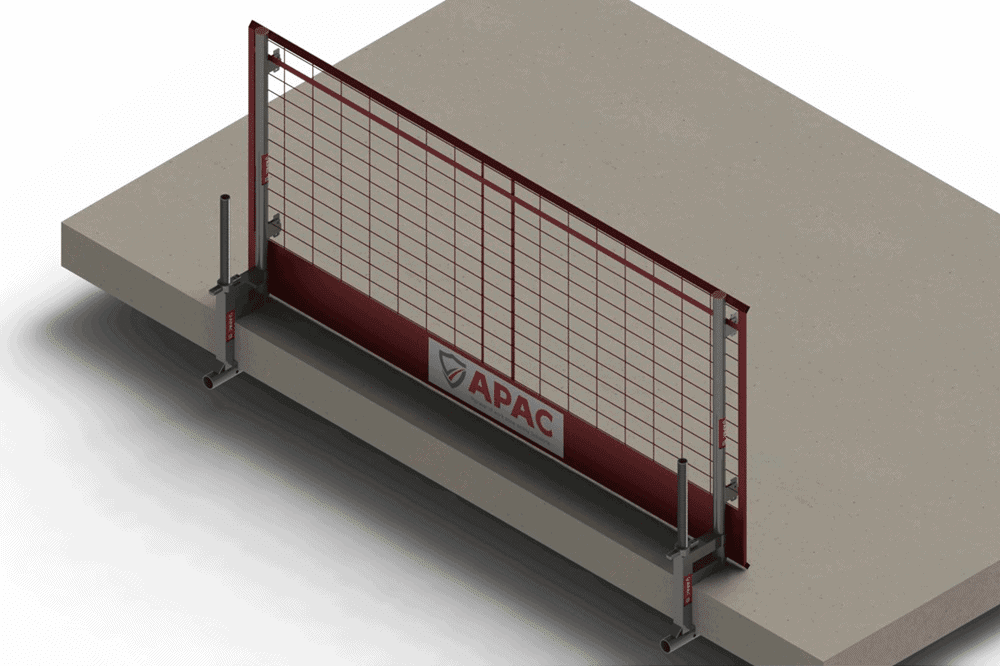 Slab Clamped Edge Protection