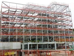 APAC steel structure edge protection system application steel
