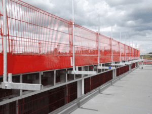 APAC steel structure edge protection systems