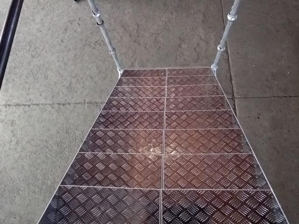 Aluminium Stretcher Stairs for cuplock scaffolding-3