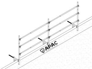 temporary handrails for construction apac