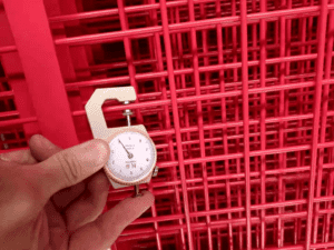 edge protection barrier wire mesh panel