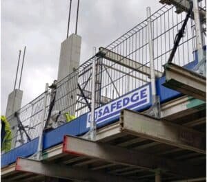 Aluminium timber Beam Edge Protection