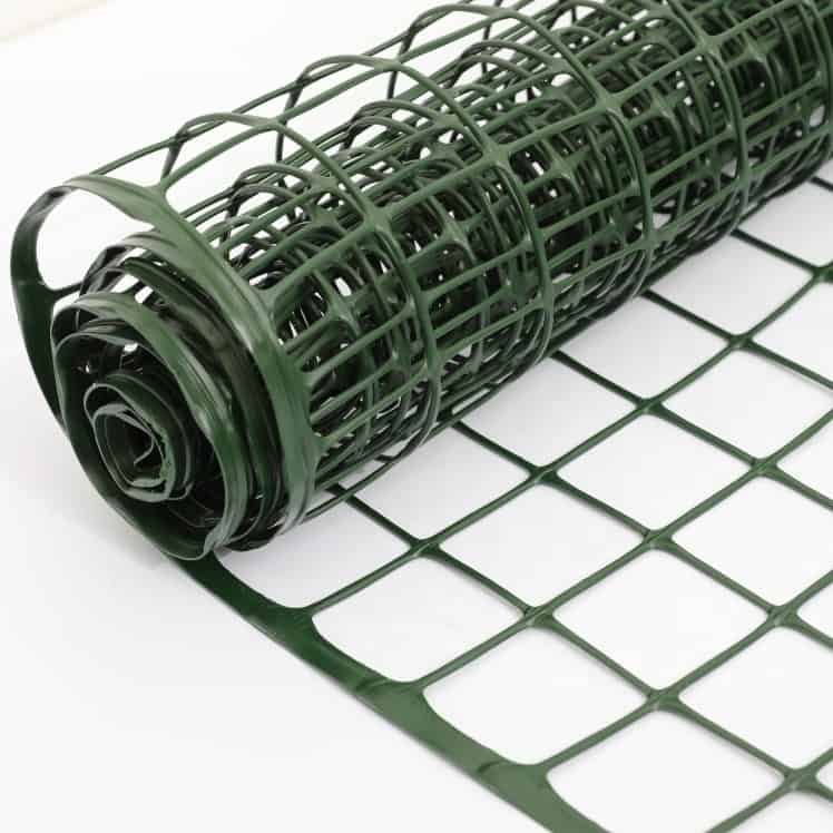 green temporary fencing