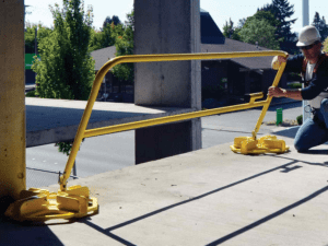 handrail safety system application