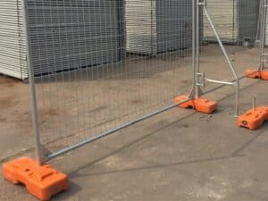 rubber base for temporary fence