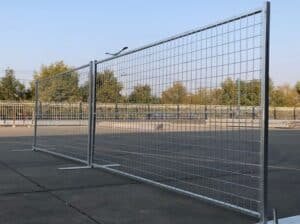 steel flat feet for temporary fence