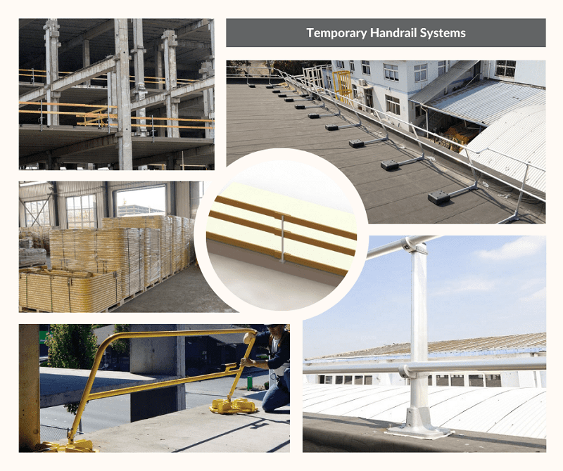temporary handrail systems