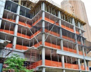 5_6 X150 Vertical Net- Debris Containment System