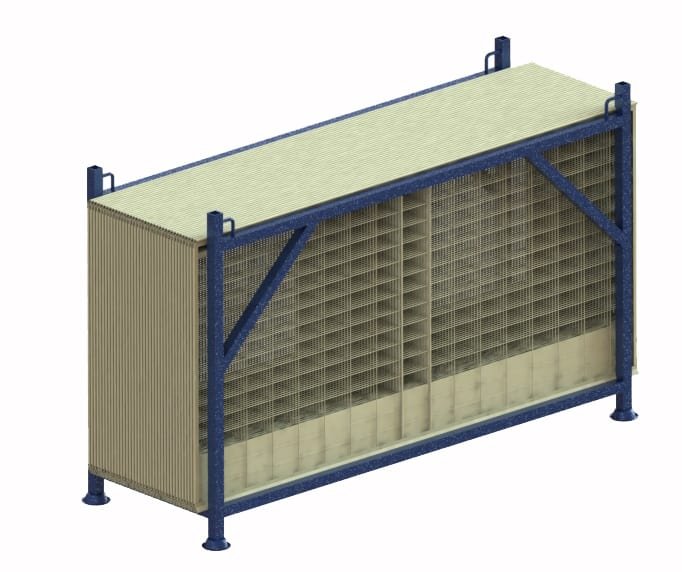 barrier Panels stillage