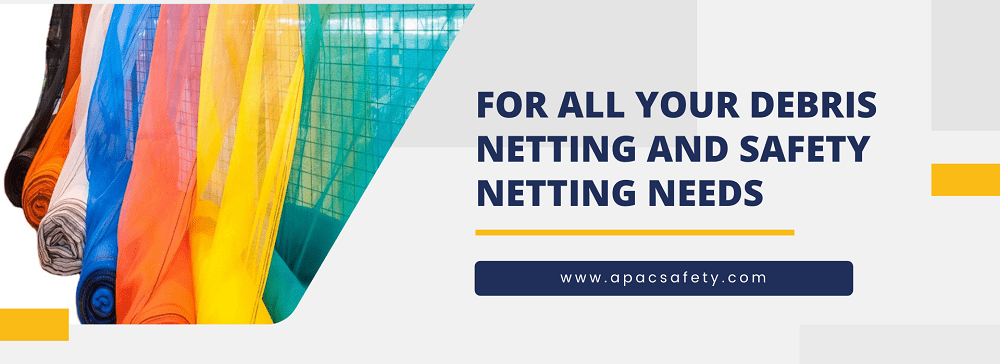 debris netting banner