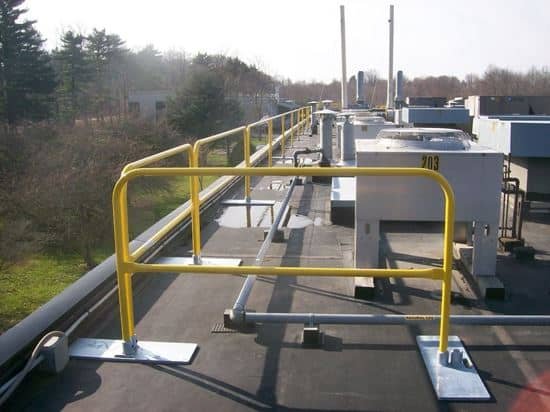 free standing roof edge protection