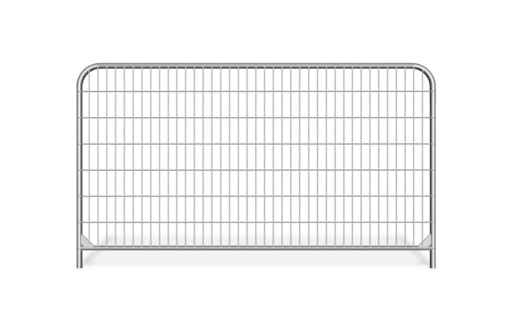Heras Fence Standard Lightweight Round Top Panel