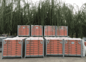 temp fence project in neala