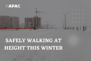 Safely Walking At Heights This Winter
