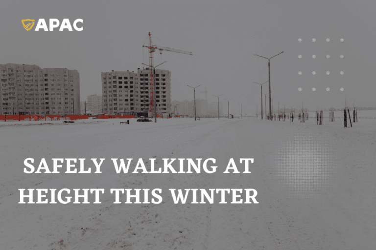 Safely Walking At Heights This Winter