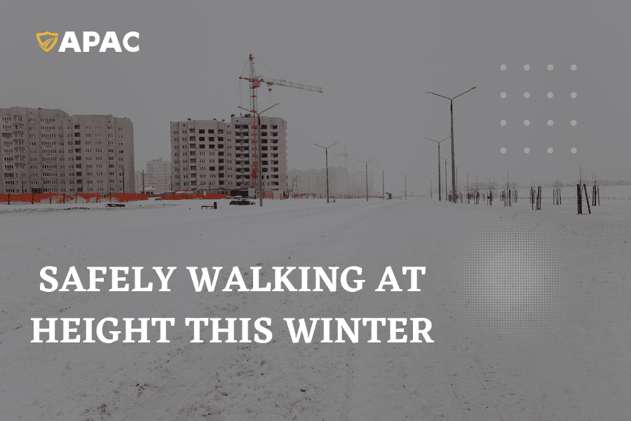 Safely Walking At Heights This Winter