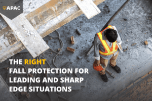 The Right Fall Protection For Leading and Sharp Edge Situations