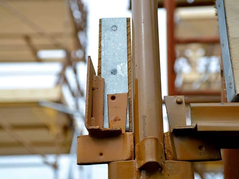 Toe Board ClipClamp for Painted Steel Kwikstage Scaffolding in Australia