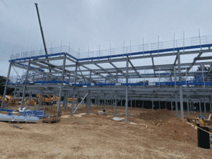 steel structure edge protection