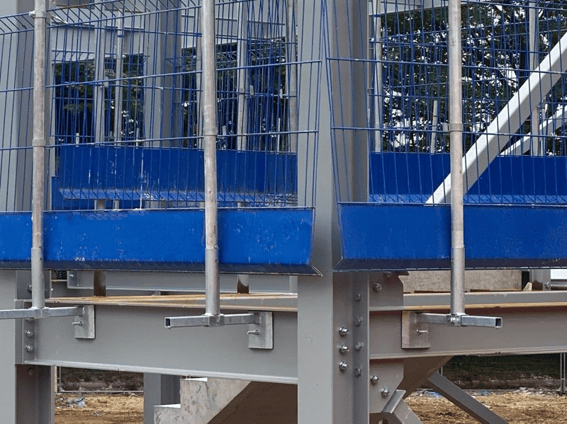 steel structure-edge-protection