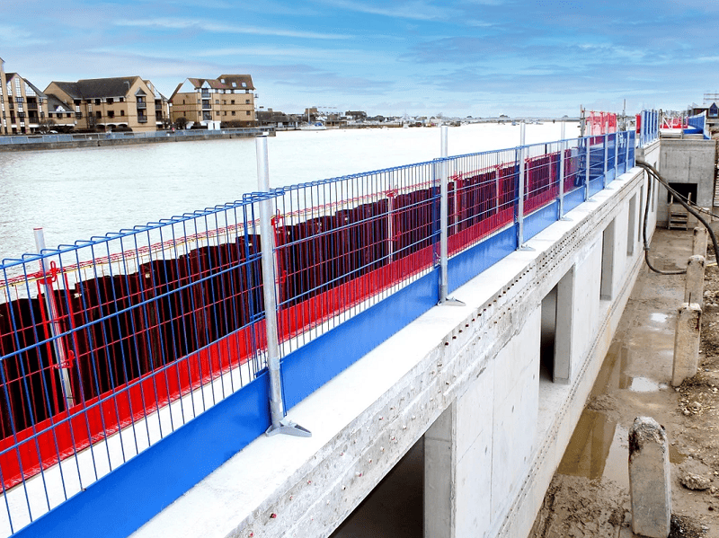 Edge Protection Systems for bridge
