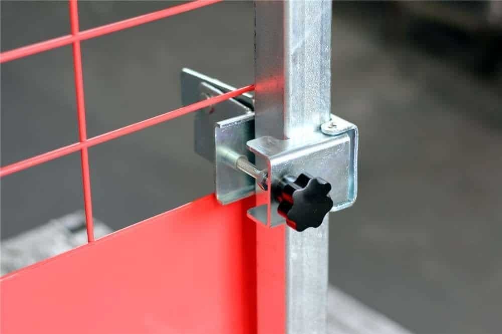 edge protection system - compression post detail