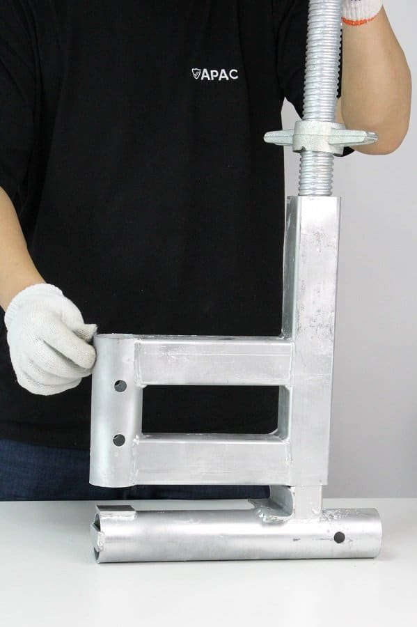 stair edge protection clamp