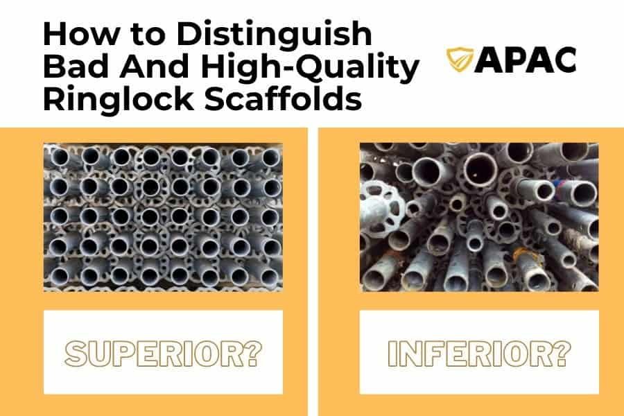HOW TO DISTINGUISH BAD AND HIGH-QUALITY RINGLOCK SCAFFOLDS