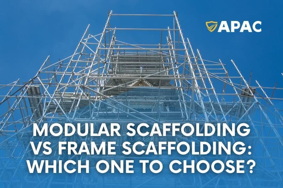 MODULAR SCAFFOLDING VS FRAME SCAFFOLDING: WHICH ONE TO CHOOSE?