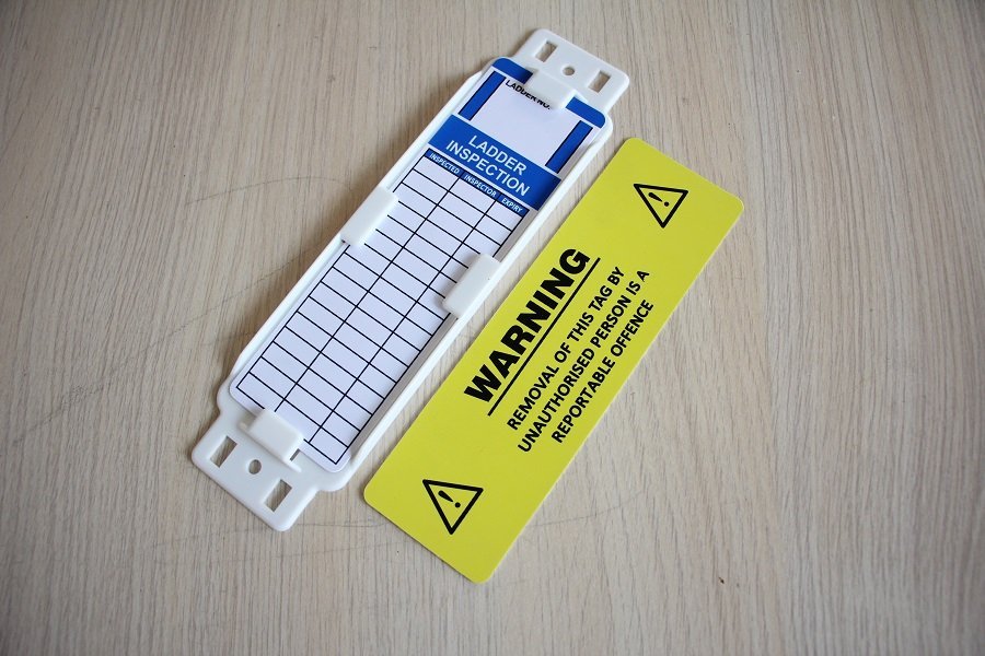 Scaffold Warning Tag