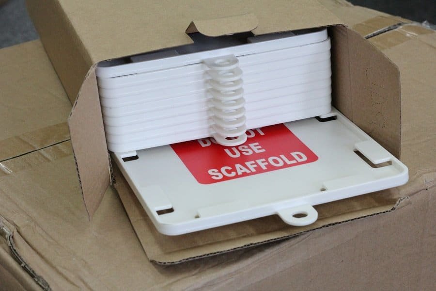 Scaff Tag Holder Inner Box 10pcs