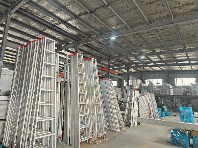 Aluminum Straight Ladder manufacturer