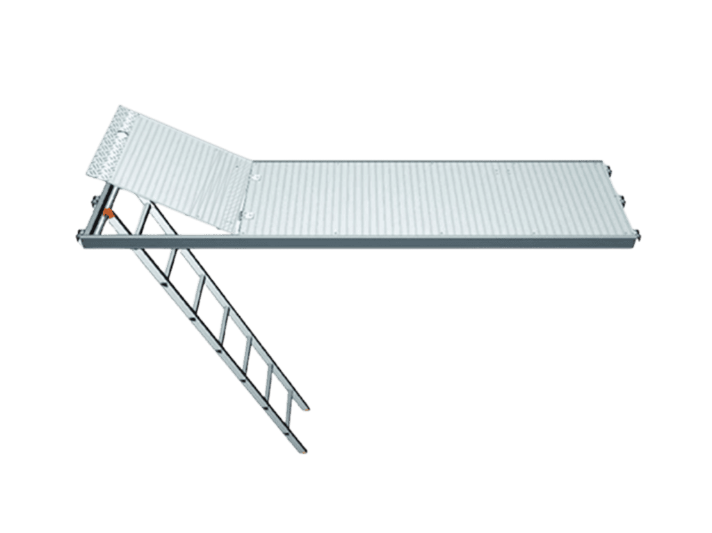 aluminum scaffolding trap door