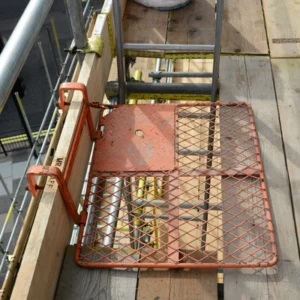 Scaffold Trap Door With Scaffolding
