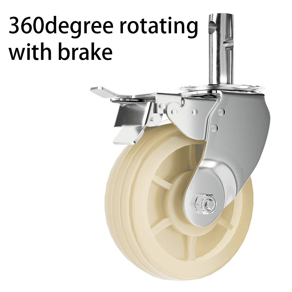 360 rotating scaffold wheel