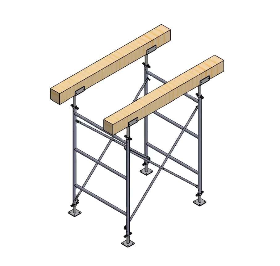 Shoring H-Frame Scaffolding