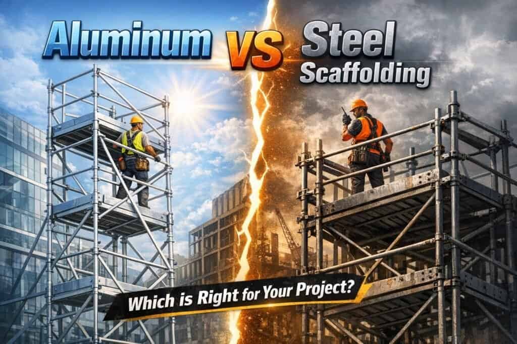 Aluminum vs Steel Scaffolding Which is Right for Your Project