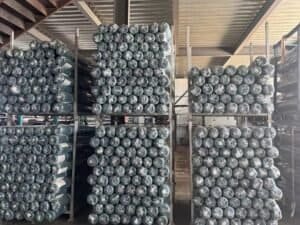 grey debris netting packing