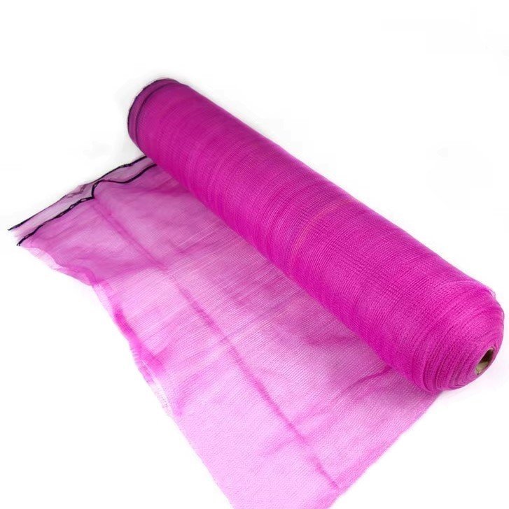 pink scaffold debris netting