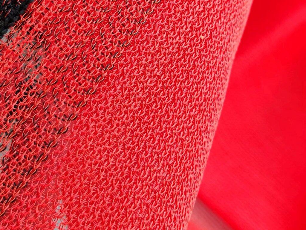 red scaffold netting