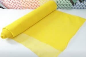 yellow debris scaffold net