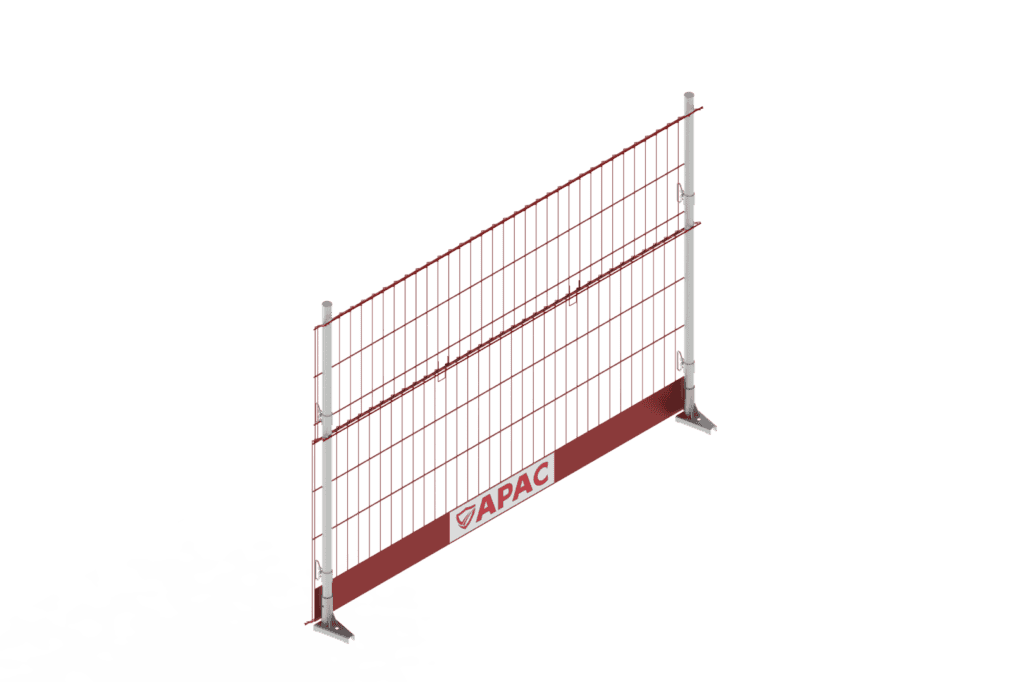 1.8m full height TG Bolt Down Edge Protection System